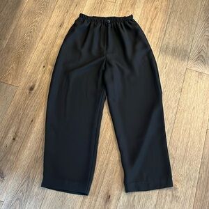 MJ CARROLL vintage wide leg pull on pants, size small